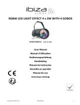 Ibiza Light GOBO-RGBW12 Le manuel du propriétaire