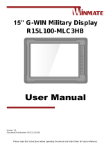Winmate R15L100-MLC3HB Manuel utilisateur