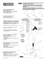 Delta Faucet 9158-SW-DST Guide d'installation