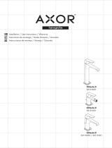 Axor 36113001 Single-Hole Faucet 250 with Lever Handle, 1.2 GPM Guide d'installation