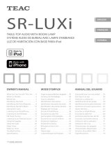 TEAC SR-LUXi Le manuel du propriétaire