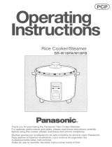 Panasonic SR-W18PA Le manuel du propriétaire