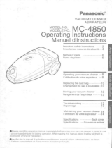 Panasonic MC-4850 Le manuel du propriétaire