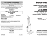 Panasonic MC-GG283 Le manuel du propriétaire