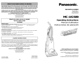 Panasonic MC-UG589 Le manuel du propriétaire