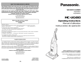 Panasonic MC-UG693 Le manuel du propriétaire