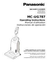Panasonic MC-UG787 Le manuel du propriétaire