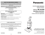 Panasonic MC-UL910 Le manuel du propriétaire