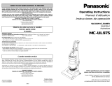 Panasonic MC-UL975 Le manuel du propriétaire