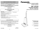 Panasonic MC-V3110 Le manuel du propriétaire