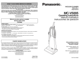 Panasonic MC-V5005 Le manuel du propriétaire