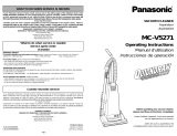 Panasonic MC-V5271 Le manuel du propriétaire