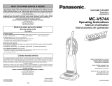 Panasonic MC-V5744 Le manuel du propriétaire