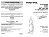 Panasonic MC-V7522 Le manuel du propriétaire