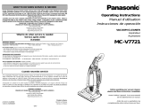 Panasonic MC-V7721 Le manuel du propriétaire