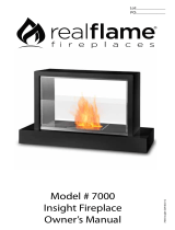 Real Flame 7000 Le manuel du propriétaire