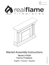 Real Flame 6030E-BO Le manuel du propriétaire