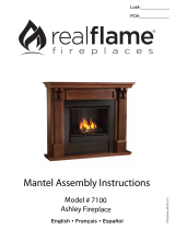 Real Flame 7100E-W Le manuel du propriétaire