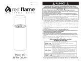 Real Flame 870 Le manuel du propriétaire