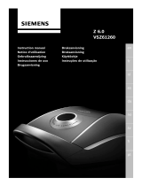 Siemens Z 6.0 VSZ61265 Manuel utilisateur
