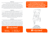 Baby Trend XCEL-R8 Jogger Le manuel du propriétaire