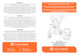 Baby Trend XCEL Travel System - Canada Le manuel du propriétaire