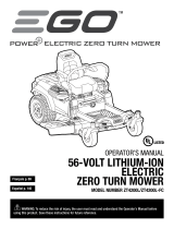 EGO Power+ ZT4200L-FC Le manuel du propriétaire