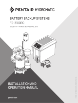 Hydromatic FG-3100RC Battery Backup Systems Le manuel du propriétaire