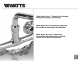 Watts HF-FAUCET Guide d'installation