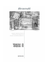 Groupe Brandt BFM781YNX Le manuel du propriétaire