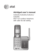 AT&T CL81101 Manuel utilisateur