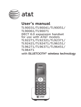 AT&T TL96471 Manuel utilisateur