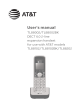 AT&T TL88002 Manuel utilisateur