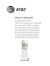 AT&T EL50003 Manuel utilisateur