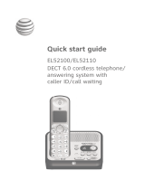 AT&T EL52100 Guide de démarrage rapide