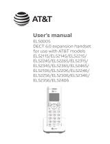 AT&T EL52256 Manuel utilisateur
