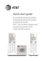 AT&T EL52356 Guide de démarrage rapide