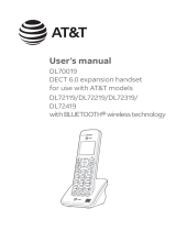 AT&T DL70019  Manuel utilisateur