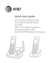 AT&T DL72549  Guide de démarrage rapide