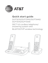 AT&T DECT 6.0 Cordless Telephone [DLP73210, DLP73410, DLP73440, DLP73510, DLP73540] Manuel utilisateur