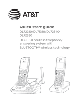 AT&T DECT 6.0 Cordless Telephone Le manuel du propriétaire
