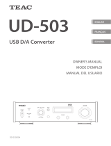TEAC UD-503 Le manuel du propriétaire