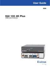 Extron HAI 100 4K Plus Manuel utilisateur