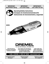 Dremel Outil Rotatif Multifonction 8220 Sans-fil 12V Manuel utilisateur