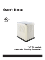 Generac 7 kW 0058880 Manuel utilisateur
