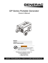Generac GP1100 0067400 Manuel utilisateur