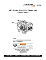 Generac XC8000E G0068260 Manuel utilisateur
