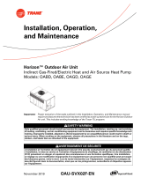Trane Horizon OANE360A Installation, Operation and Maintenance Manual