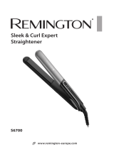 Remington Sleek Curl Expert Straightener S6700 Le manuel du propriétaire