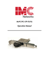IMC Networks McPC/PC Mode d'emploi